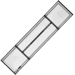 LED Panel 30x120 | 4000K | 3960lm | 36W | BRISBANE | Indbygget Ramme | Sort