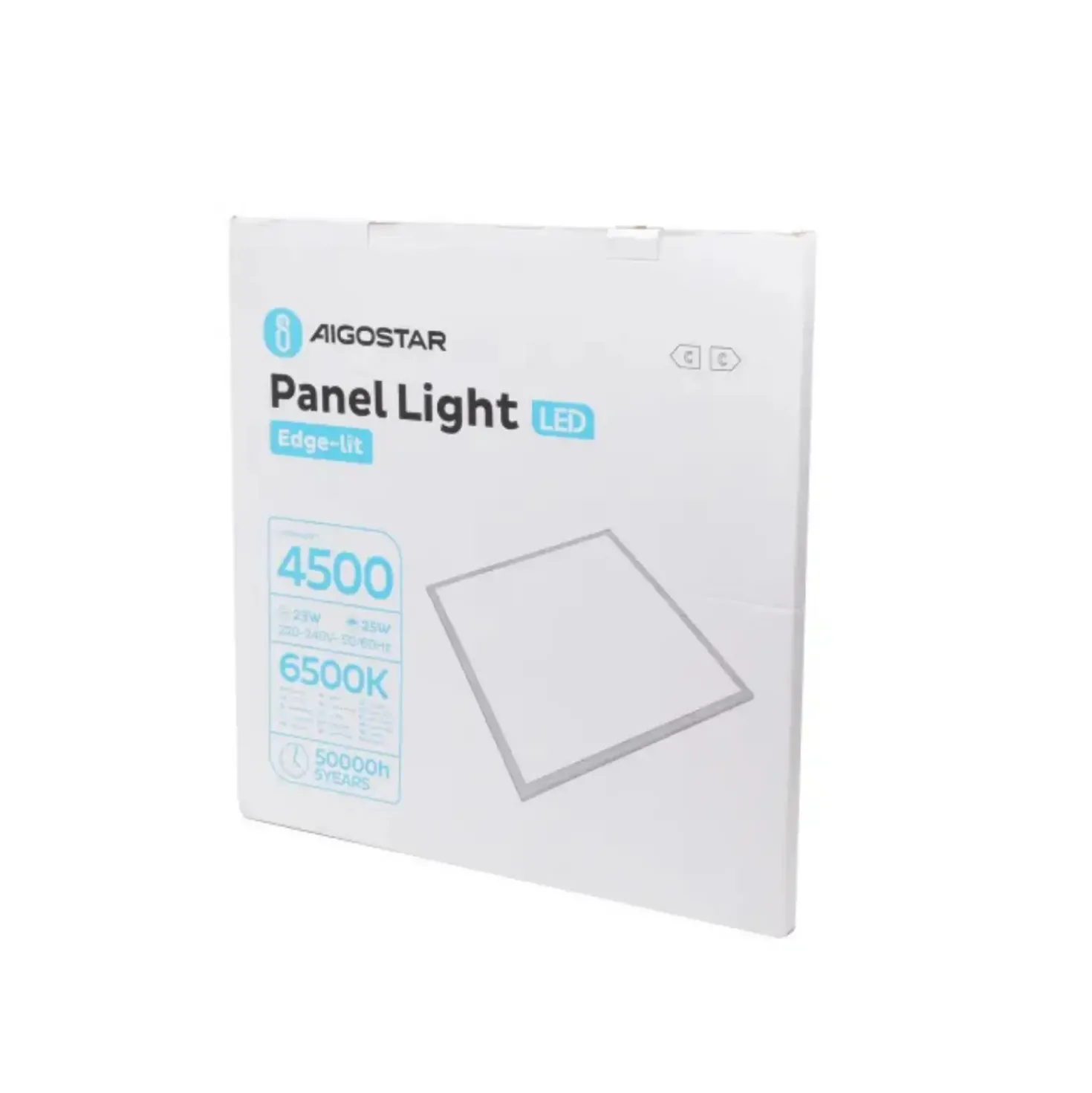 LED Panel 60x60 | 6500K | 4500lm | 25W | SHINE | UGR19 | Hvid