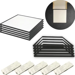 LED Panel 60x60 | 5-Pak | Dæmpbart | 4000K | 4000lm | 40W | NIRA | Inkl. Troldtektramme