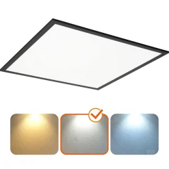 LED Panel 60x60 | 5-Pak | Dæmpbart | 4000K | 4000lm | 40W | NIRA | Inkl. Troldtektramme