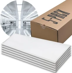 LED Panel 30X120 | 5-Pak | 4000K | 4300lm | 40W | NELIO | Hvid