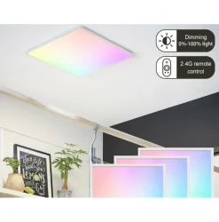 LED Panel 60x60 | RGB+CCT | 2500lm | 36W | TrueColor | Zigbee | Hvid