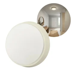 LED Plafond lampe | Hvid | Ø215 | IP54 | 4000K