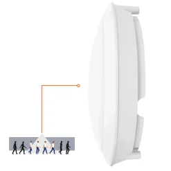 LED Plafond Lampe Med Sensor | Ø300mm | 4000K | 18W | 1800lm