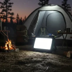 LED Projektør | Genopladelig | 6500K | 800lm | 6W | HARDY | Sort