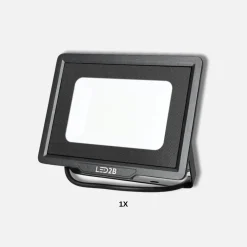 LED Projektør | 6500K | 4250lm | 50W | IP65 | LED2B MH | Sort