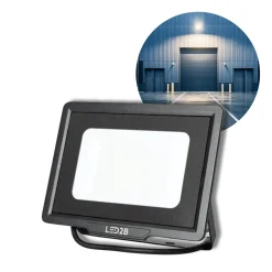 LED Projektør | 6500K | 4250lm | 50W | IP65 | LED2B MH | Sort