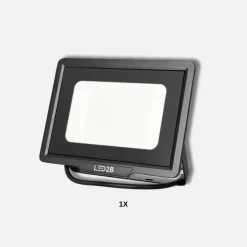 LED projektør | 4000K | 4250lm | 50W | IP65 | LED2B MH | Sort