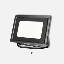 LED Projektør | 4000K | 2550lm | 30W | IP65 | LED2B MH | Sort