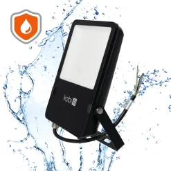LED Projektør | 4000K | 6500lm | 50W | IP65 | SEUL | Sort