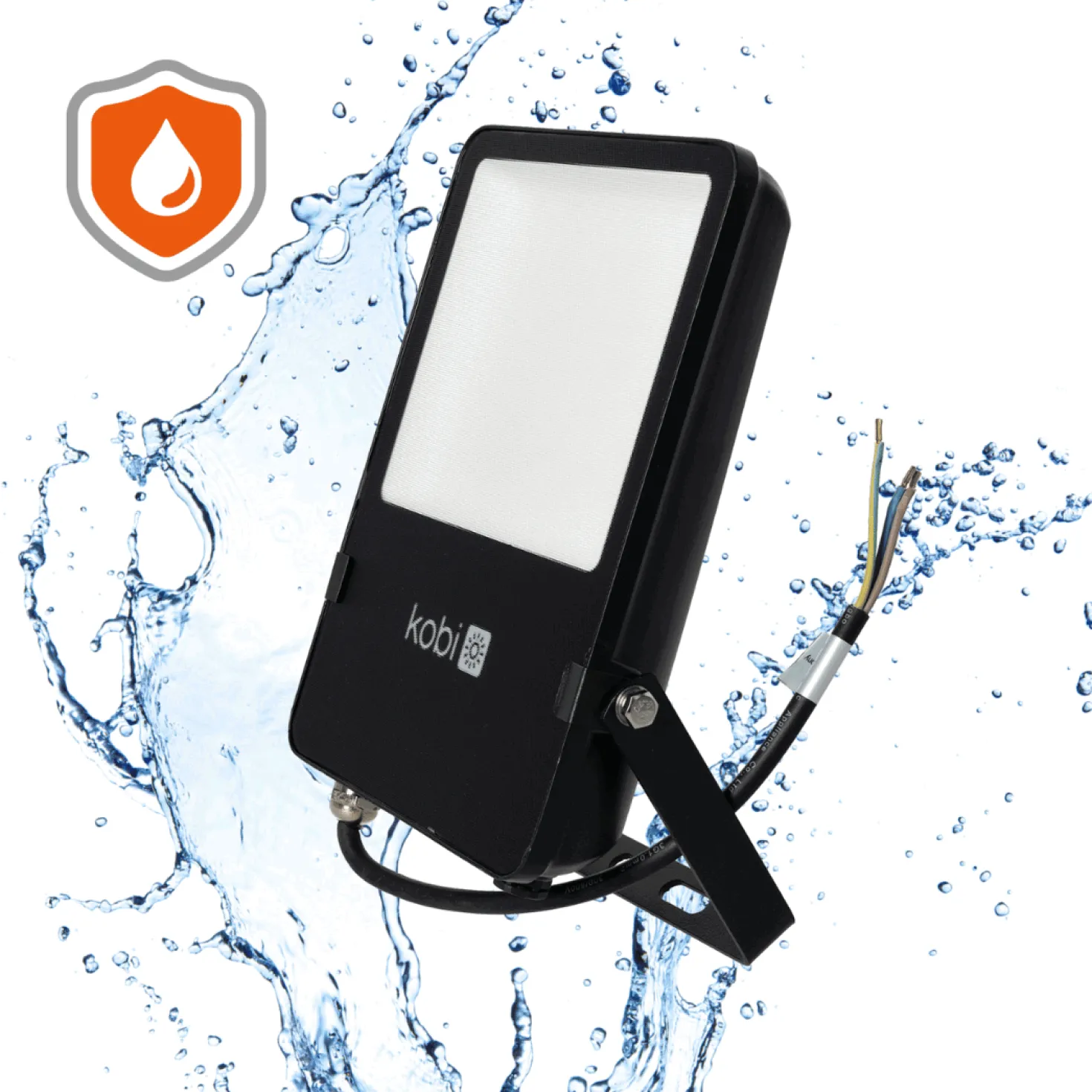 LED Projektør | 4000K | 6500lm | 50W | IP65 | SEUL | Sort