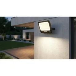 LED projektør | 4-Pak | 6000K | 200W | 18000lm | IP65 | Sort | Masser af lys