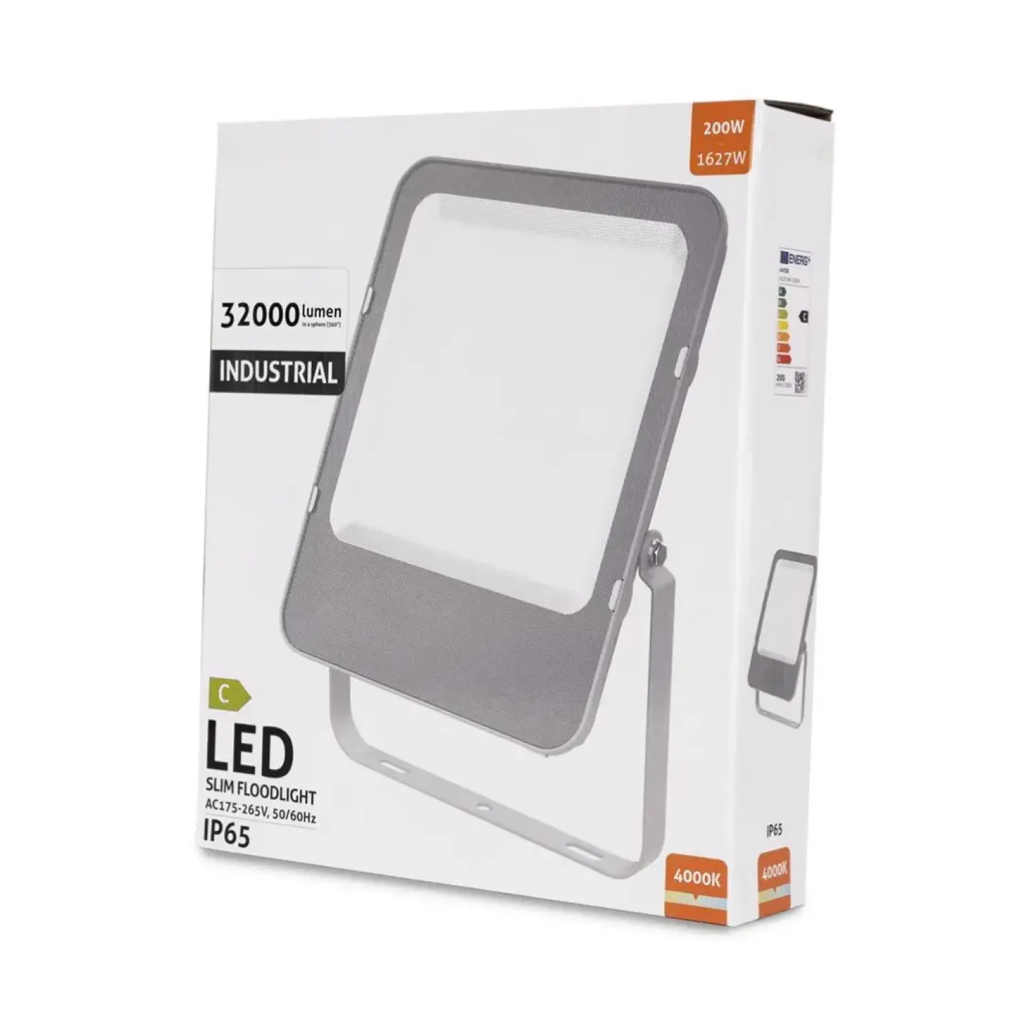 LED Projektør | 4-Pak | SMD | 200W | 32.000LM | 4000K | IP65