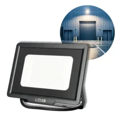 LED projektør | 4-Pak | 100W | 8500lm | 6500K | IP65