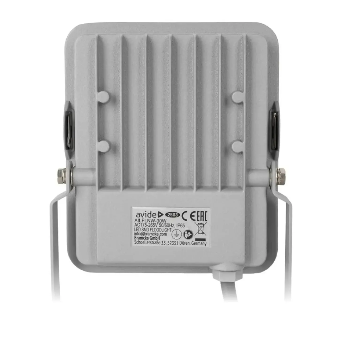 LED projektør | 30W | 4800lm | 4000K | IP65