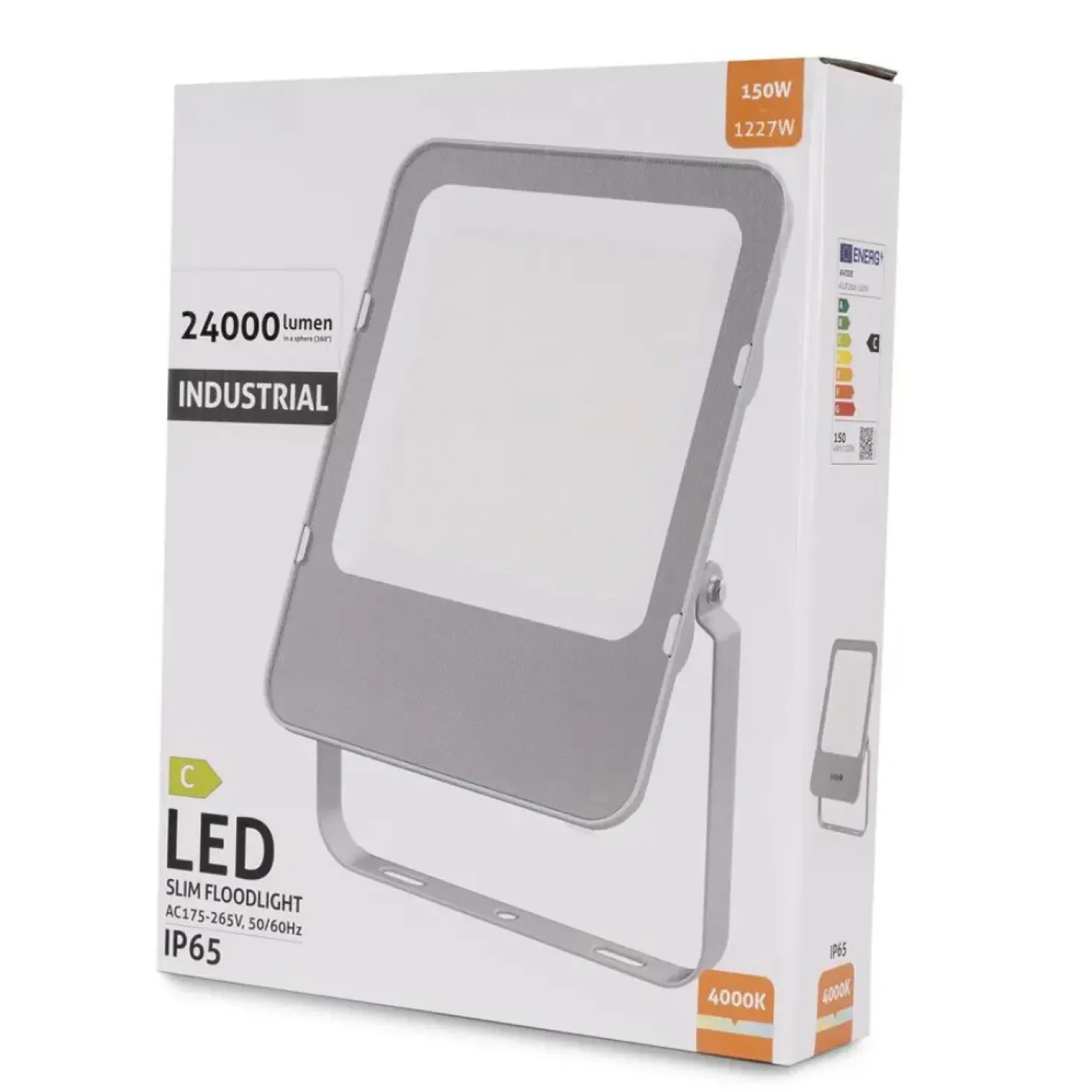 LED Projektør | 150W | 24.000LM | 4000K | IP65