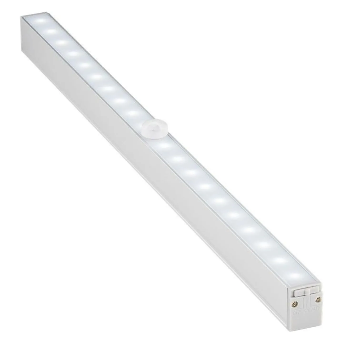 LED Skabslys, aluprofil. m/sensor og batteri