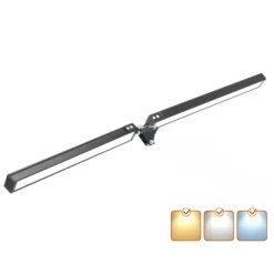 LED Skrivebordslampe | 3CCT | 1400lm | 28W | TENUIX | Sort