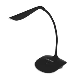 LED Skrivebordslampe | USB Lampe | Batteri Lampe | Dæmpbar | Trådløs | Sort