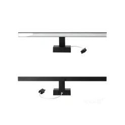 LED Spejlarmatur | 60 cm | 12W | Sort