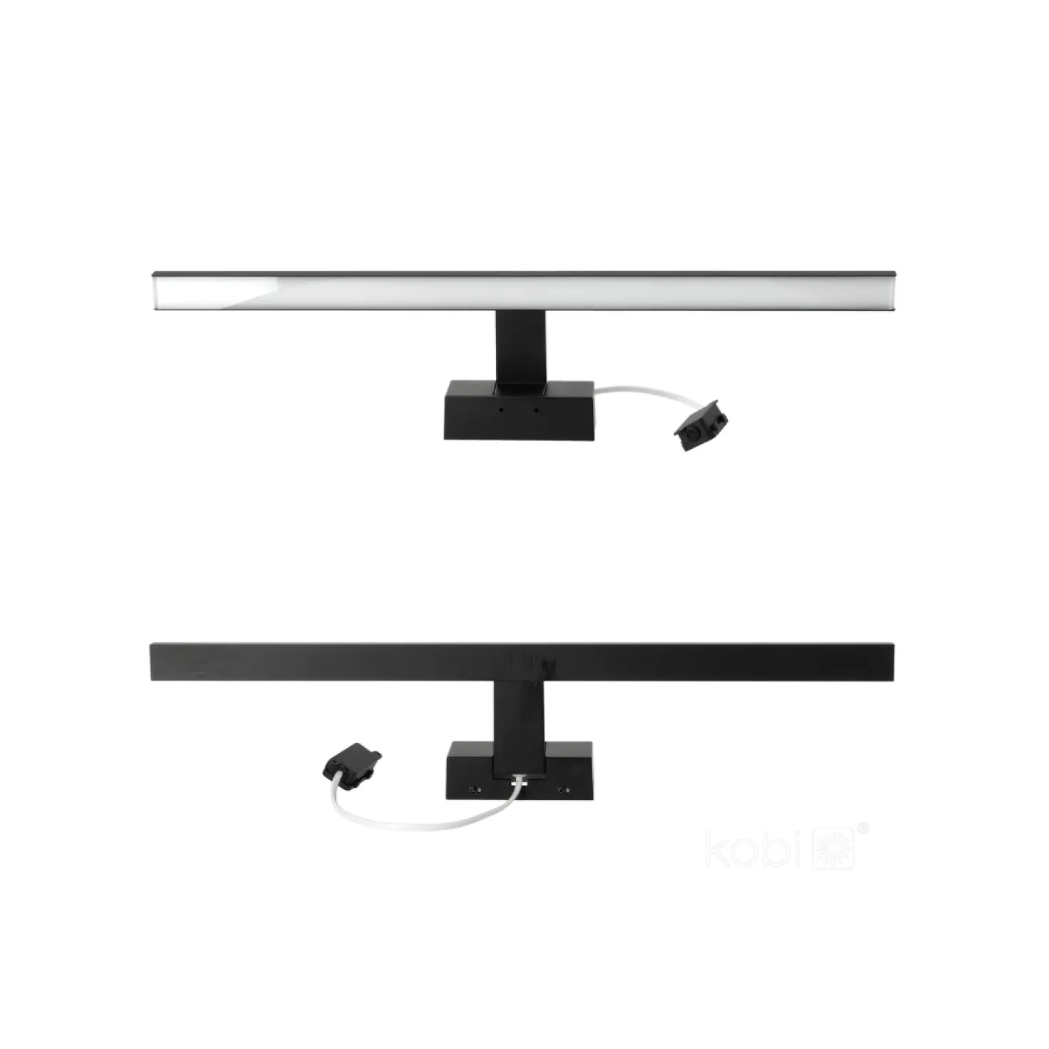 LED Spejlarmatur | 60 cm | 12W | Sort