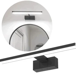 LED Spejlarmatur | 60 cm | 12W | Sort