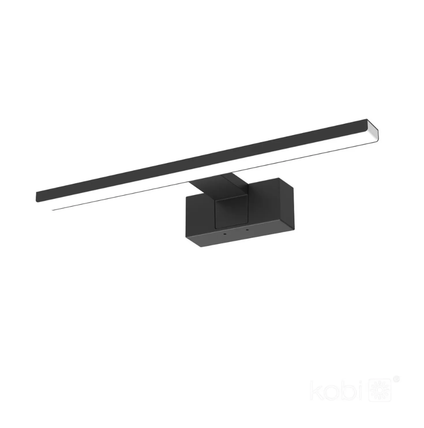 LED Spejlarmatur | 60 cm | 12W | Sort