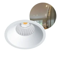 LED Spot | indbygningsspot | 2700K | Hvid