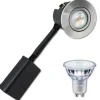 LED Spot | Philips Gu10 | PRIMA | Børstet Alu | 230V (Dæmpbar)