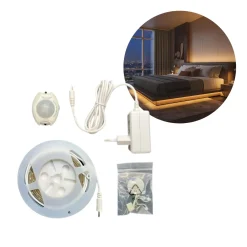 LED Strip Med Sensor | Bedlight | Lys Under Sengen | 1.2m
