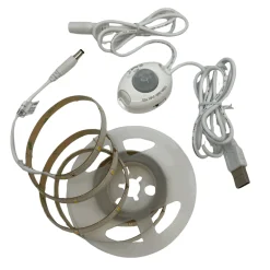 LED Strip til seng m/ sensor | 5V | USB-A | 1,2m | 3W | 4000K
