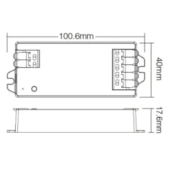 LED til Akustikpanel | CCT | 120cm | Inkl. Controller & Profil