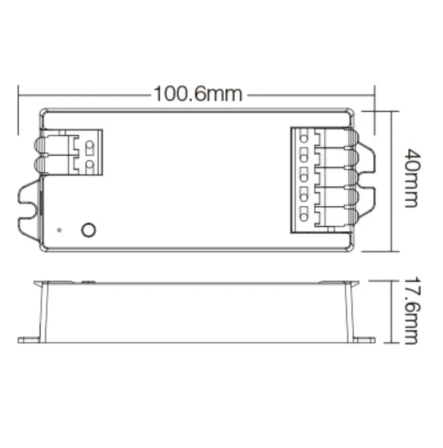 LED til Akustikpanel | 3000K | 120cm | Inkl. Controller & Profil