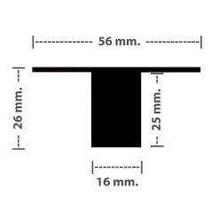 LED Troldtekt Skinner 60cm | 6 stk. Sæt | Inklusiv kabler, driver og 6-splitter | 3000K | PureLED | Hvid