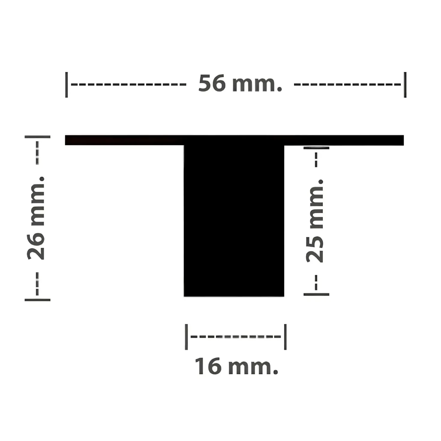 LED Troldtekt Skinner 60cm | 3 stk. Sæt | Inklusiv kabler, driver og 3-splitter | 4000K | PureLED | Hvid