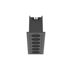 Lineært LED Indbygningsspot | 3CCT | 650lm | 9W | Linex LN6 | Sort