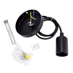 Loftlampe | Pendel Lampe | Sort | E27 | 230v
