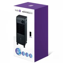 Luftkøler | 65W | VIENTO COOL R | Sort