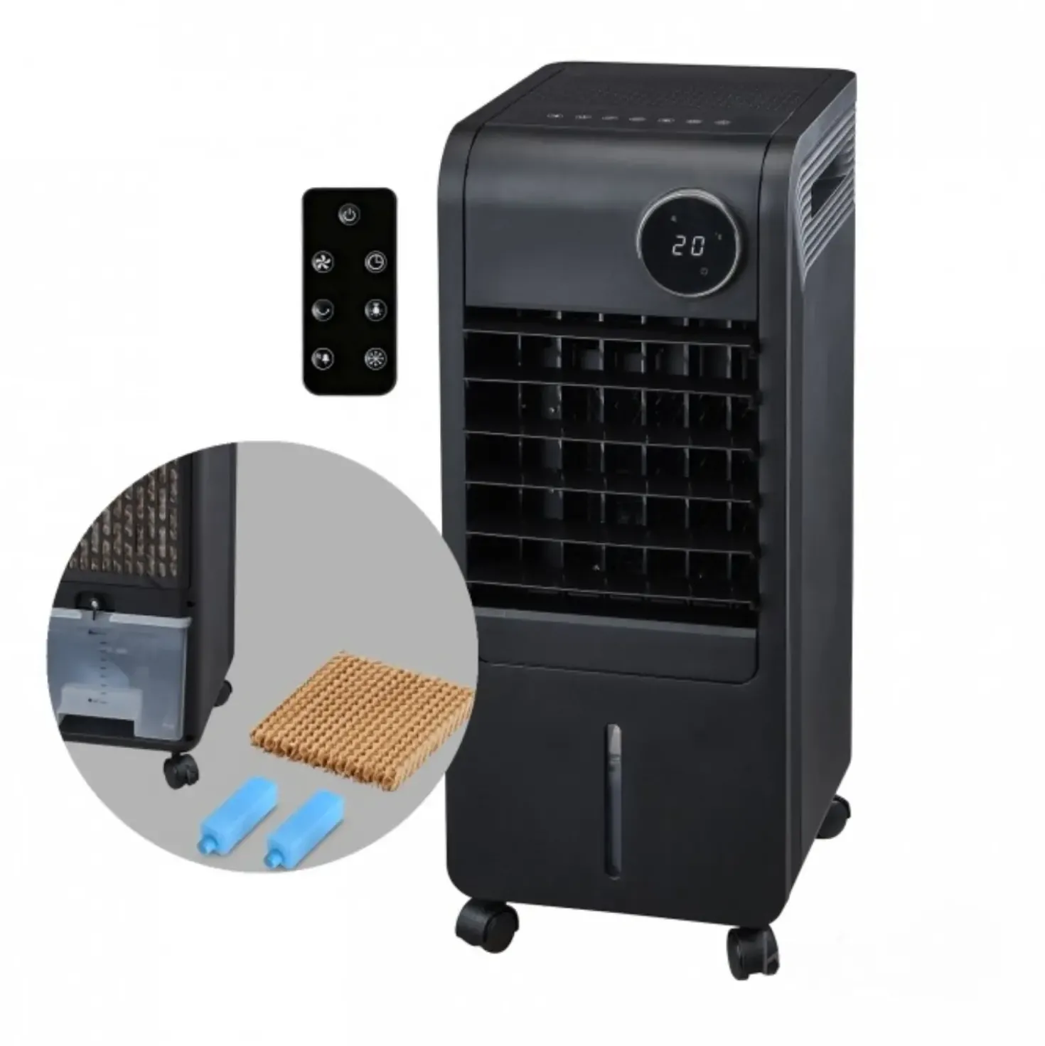 Luftkøler | 65W | VIENTO COOL R | Sort