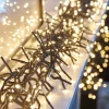 Lyskæde | Cluster | IP44 | 400 LED Dioder | WW | 8M