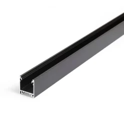 Lyskinne til Troldtekt COB | 6m Sæt | 24v LED | Sort | 3000K