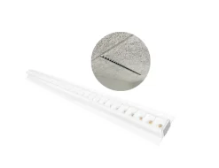 Lyskinne til Troldtekt | Hvid/Hvid | 60cm | 24V | 3000K