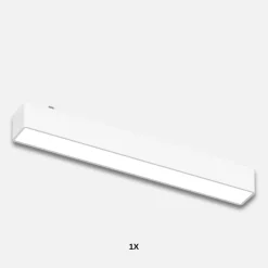 Lysskinne til SlimTrack Skinnesystem | 23cm | 24V | CCT | 1000lm | 10W | Hvid
