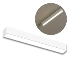 Lysskinne til SlimTrack Skinnesystem | 23cm | 24V | CCT | 1000lm | 10W | Hvid