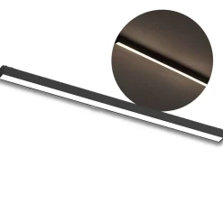 Lysskinne til SlimTrack Skinnesystem | 61cm | 24V | CCT | 2100lm | 20W | Sort