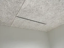 Lysskinne til Troldtekt | Hvid/Sort | 60 cm | 24V | 3000K