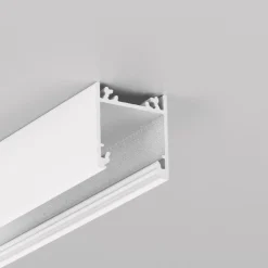 Lysskinne til Troldtekt 230V | 10m Sæt | Hvid | LED | 3000K