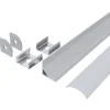 1m Alu hjørneprofil med U-formet diffuser | Op til 10mm LED Strip