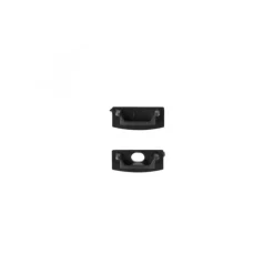 1m Aluprofil med sort diffuser | 16x6mm | Sort | Overflademonteret