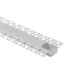 1m Aluprofil | 55,8x12,5mm | Hvid | Indbyg | Til LED strips